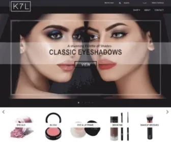 K7L.com(Makeup and Beauty Products from Kuwait and the Middle East) Screenshot