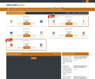 K8Tructiepbongda.com(Chuyên trang K8 Trực Tiếp Bóng Đá) Screenshot