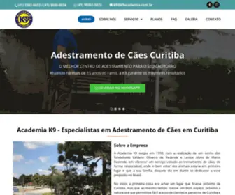 K9Academia.com.br(Adestramento de Cães Curitiba) Screenshot