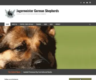 K9CR.com(German Shepherd Breeder in NJ) Screenshot