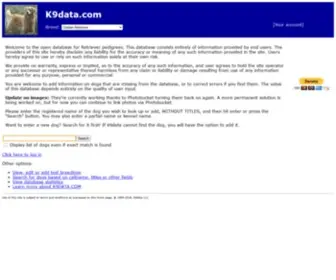 K9Data.com(K9Data) Screenshot