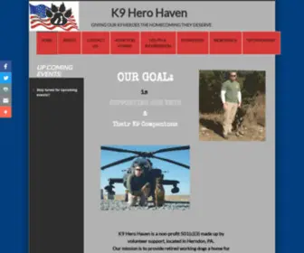 K9Herohaven.org(K9 Hero Haven Retired Working Dog Non) Screenshot