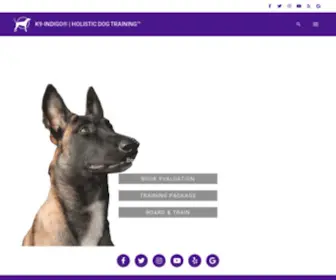 K9Indigo.com(Puppy Training) Screenshot