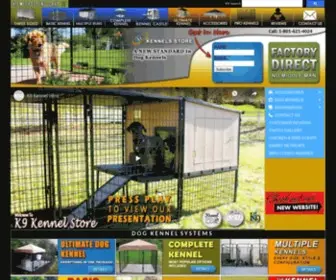 K9Kennelstore.com(Dog Kennel & Runs Online Store) Screenshot