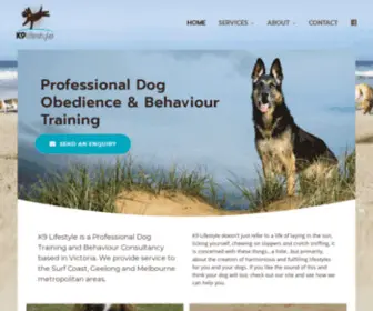 K9Lifestyle.com.au(Dog Training Torquay) Screenshot