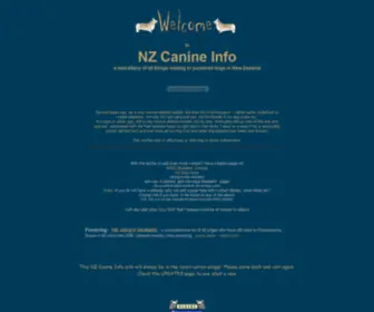 K9NZ.info(NZ Canine Info) Screenshot