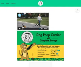 K9Poocaddy.com(9 POO CADDY) Screenshot