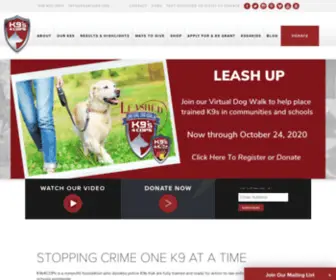 K9S4Cops.org(Placing K9 officers in communities and schools) Screenshot