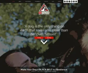 K9Sensei.com(K9 Sensei) Screenshot