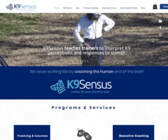 K9Sensus.org(K9Sensus Foundation) Screenshot