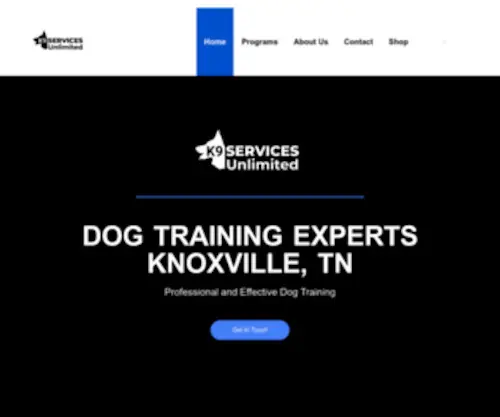 K9Servicesunlimited.com(K9 Services Unlimited) Screenshot