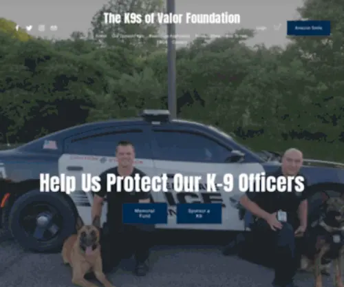 K9SofValor.org(The K9s of Valor Foundation) Screenshot