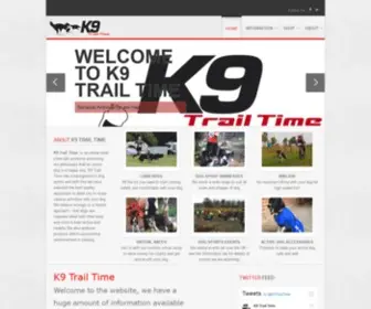 K9Trailtime.com(K9Trailtime) Screenshot