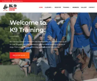 K9Training.co.za(K9 Training Centre) Screenshot