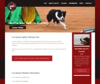 K9X.org(Dog Agility Training Austin) Screenshot