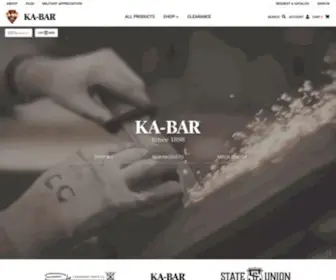 KA-Bar.com(KA-BAR International Distributors) Screenshot