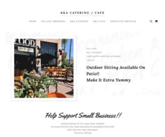 KA-Catering.com(K&A Catering) Screenshot