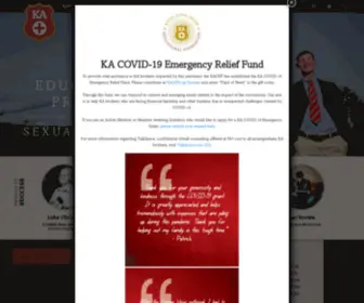 KA-Order.org(Kappa Alpha Order Kappa Alpha Order) Screenshot