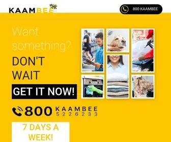 Kaambee.com(KaamBee) Screenshot