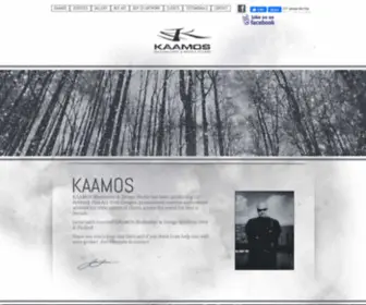 Kaamos.com(KAAMOS Illustration & Design Studio) Screenshot