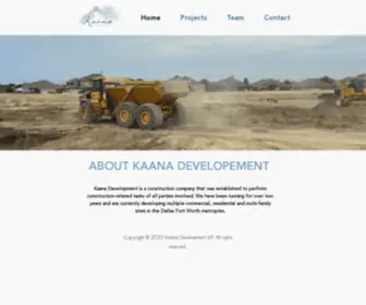 Kaanadev.com(Kaana Development) Screenshot