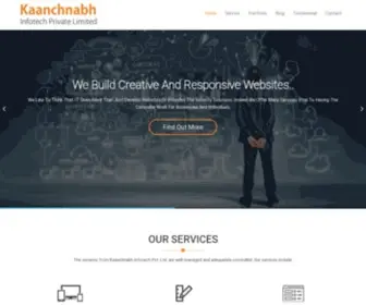 Kaanchnabh.com(Kaanchnabh Infotech Pvt) Screenshot