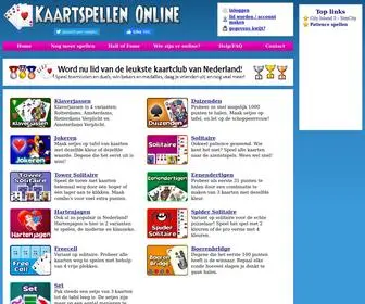 Kaartspellen-Online.nl(Kaartspellen Online) Screenshot