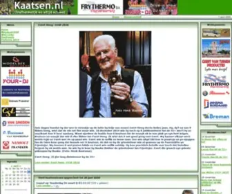 Kaatsnieuws.nl(Voorpagina) Screenshot