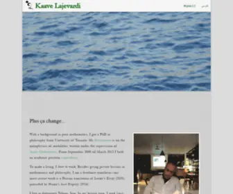 Kaavelajevardi.com(Kaave Lajevardi) Screenshot