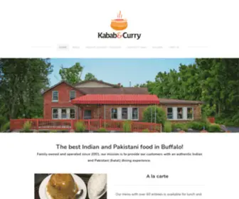 Kababandcurry.com(Kabab & Curry) Screenshot