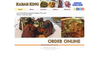 Kababkingjacksonheights.com(Kabab King) Screenshot