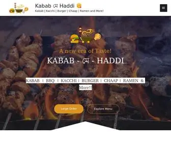 Kababmayhaddi.com(Kabab) Screenshot