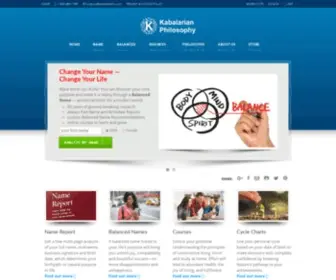 Kabalarians.com(Looking for your Purpose in Life) Screenshot