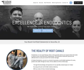 Kabanendo.com(Board-Certified Endodontist Vacaville, CA) Screenshot