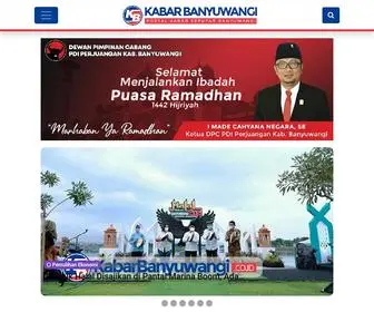 Kabarbanyuwangi.co.id(Kabar Banyuwangi) Screenshot