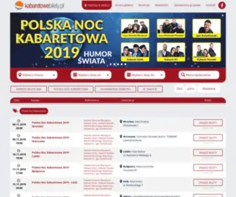 Kabaretowebilety.pl(Internetowa sprzedaż biletów. Koncerty muzyczne) Screenshot