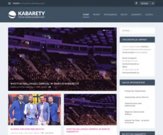 Kabarety.com.pl(Polski Serwis Kabaretowy) Screenshot
