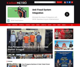 Kabarmetro.co.id(KabarMetro) Screenshot