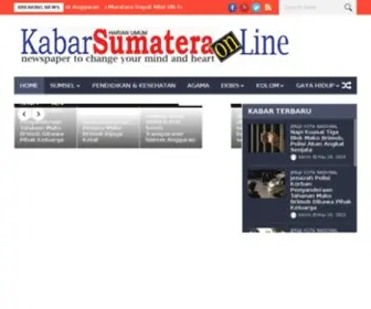 Kabarsumatera.com(Media Online di Palembang) Screenshot