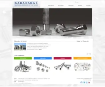 Kabasakalcivata.com(CİVATA) Screenshot