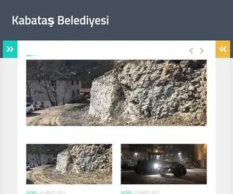 Kabatas.bel.tr(Belediyesi) Screenshot