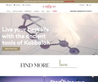Kabbalah.com(The Kabbalah Centre) Screenshot