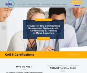 Kabbcert.com(KABB Certifications) Screenshot