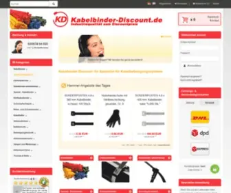 Kabelbinder-Discount.de(Kabelbinder Discount) Screenshot