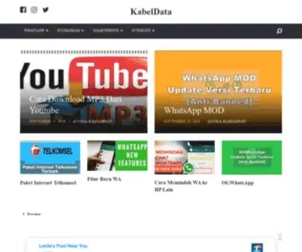 Kabeldata.info(Tutorial Terlengkap Seputar Teknologi) Screenshot