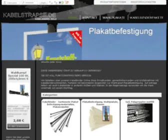 Kabelstrapse.de(Kabelbinder) Screenshot