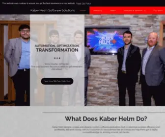 Kaberhelm.com(Kaber Helm Software Solutions) Screenshot
