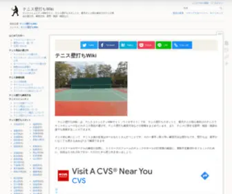 Kabeuchi.com(テニス壁打ちWiki) Screenshot