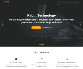 Kabintech.co.th(Kabin Technology ที่ปรึกษา พัฒนา ออกแบบ วางระบบ ติดตั้ง บำรุงรักษา IT IoT Cloud Digital Solutions e) Screenshot