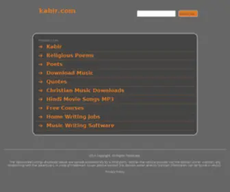 Kabir.com(Kabir) Screenshot